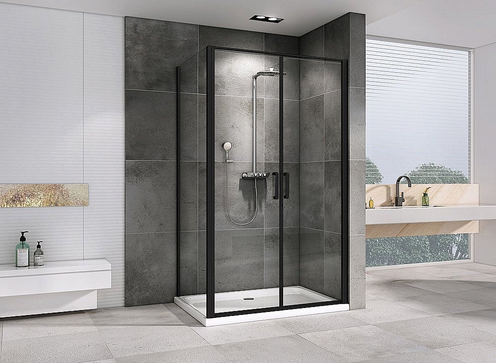 Душевой уголок Abber Sonnenstrand AG04100BC-S100B 100x100 купить в интернет-магазине Sanbest