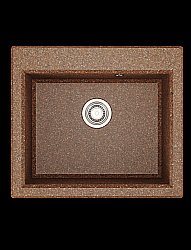 Мойка кухонная Акватон Линеа 58 терракотовая купить в интернет-магазине сантехники Sanbest