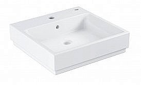 Раковина Grohe Cube Ceramic 50 3947800H белая купить в интернет-магазине Sanbest