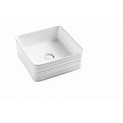 Накладная раковина WeltWasser WW ELBACH 20755 39,5 белая купить в интернет-магазине Sanbest