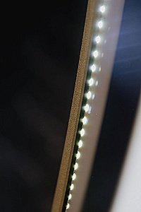 Зеркало Art&Max TORINO AM-Tor-550-1050-DS-Gold в ванную от интернет-магазине сантехники Sanbest