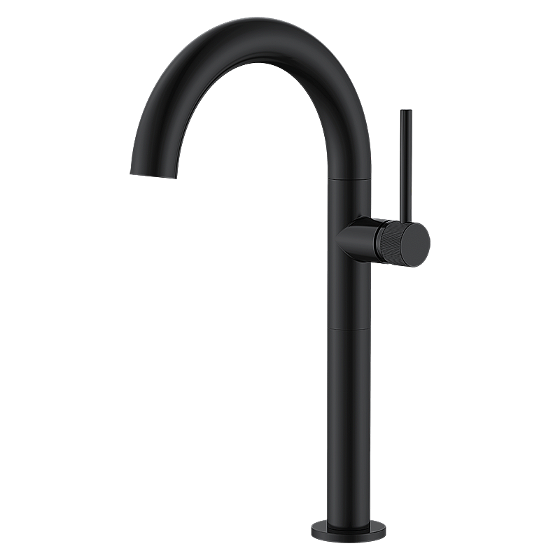 Смеситель для раковины Elghansa RADIANT XQ 16H3781-Black черный матовый купить в интернет-магазине сантехники Sanbest