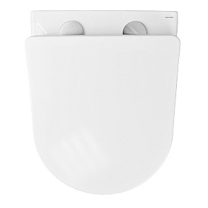 Унитаз подвесной Azario Grado AZ-0046 SP белый, безободковый, с крышкой микролифт купить в интернет-магазине Sanbest