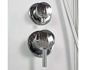 Душевая кабина DTO L790 90x90 матовая с рисунком/сатин купить в интернет-магазине Sanbest