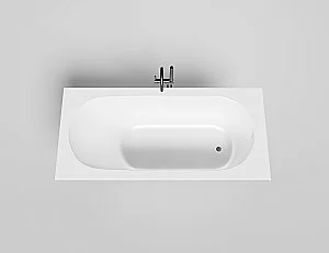 Ванна Salini Ornella S-Sense 170х80 102314G белая купить в интернет-магазине Sanbest