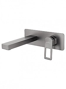 Смеситель для раковины встраиваемый WONZON & WOGHAND FRAME WW-88869010-BGM темный графит купить в интернет-магазине сантехники Sanbest