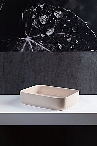 Раковина Allen Brau Fantasy Quad 50 4.11021.IV айвори матовый купить в интернет-магазине Sanbest