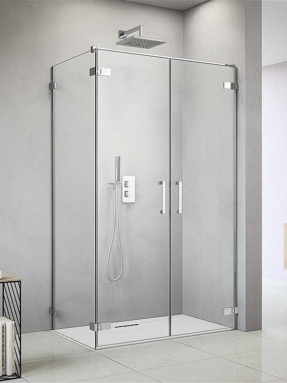 Душевой уголок Radaway Arta DWD+S Door W60+С55 115x70 стекло прозрачное/профиль хром купить в интернет-магазине Sanbest