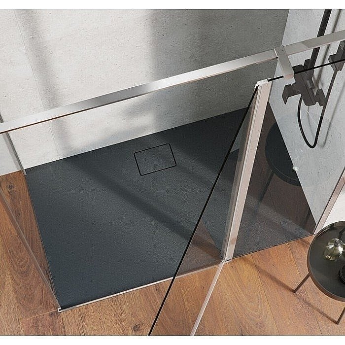 Душевой поддон Excellent Lavano 120x90 черный купить в интернет-магазине Sanbest