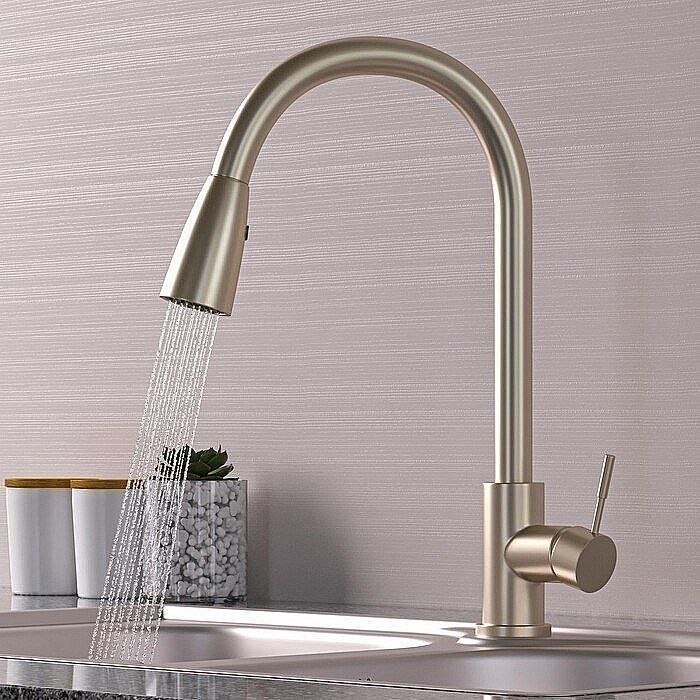 Смеситель для кухни 35k MIXLINE MLSS-0323 купить в интернет-магазине сантехники Sanbest