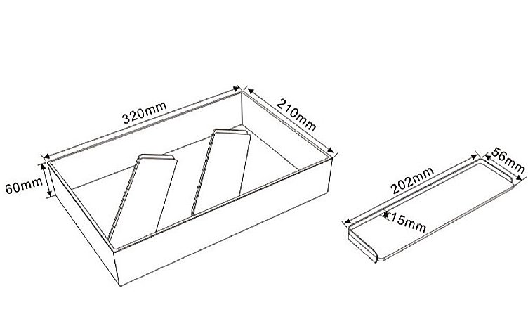 Органайзер Vincea VCORG-43 серый купить в интернет-магазине сантехники Sanbest