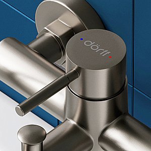 Смеситель для ванны Dorff Logic D3010000SS сталь купить в интернет-магазине сантехники Sanbest