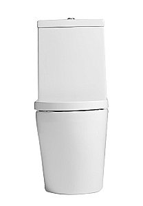 Унитаз-компакт Bravat GINA C02005W-3-ENG с бачком, с крышкой микролифт купить в интернет-магазине Sanbest