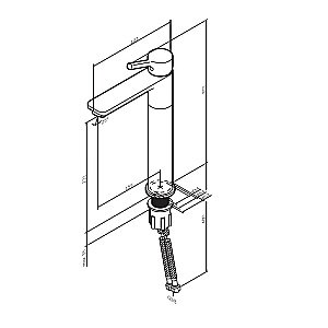 Смеситель для раковины AM.PM X-Joy F85A92022 купить в интернет-магазине сантехники Sanbest