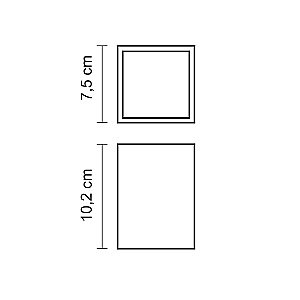 Стакан для зубных щеток WasserKraft Schunter K-88228 нитроцеллюлозный лак купить в интернет-магазине сантехники Sanbest
