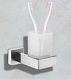 Стакан для зубных щеток Boch Mann CR-F25-H06 BM10650 нержавеющая сталь купить в интернет-магазине сантехники Sanbest