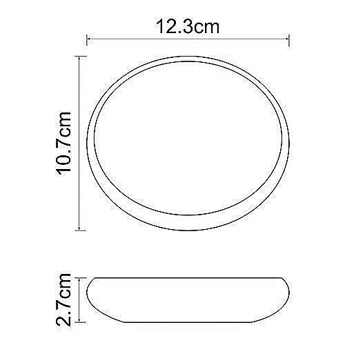 Мыльница фарфоровая WasserKRAFT Dinkel K-4600 купить в интернет-магазине сантехники Sanbest