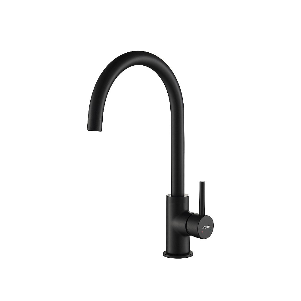 Смеситель для кухни Aquatek Европа AQ1382MB черный матовый купить в интернет-магазине сантехники Sanbest