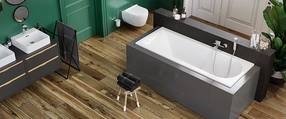 Ванна Excellent ACTIMA Aurum Slim 180x80 купить в интернет-магазине Sanbest