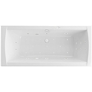 Гидромассажная ванна Excellent Aquaria Lux Slim 180x80 ULTRA WAEX.AQU18S.ULTRA.WH белая глянцевая купить в интернет-магазине Sanbest