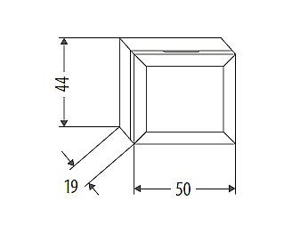 Пенал-ящик Eban Paola Gianna 44 для ванной в интернет-магазине сантехники Sanbest
