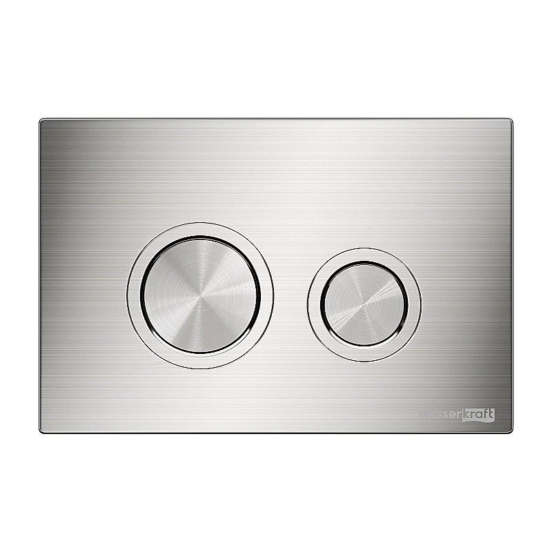 Кнопка для инсталляции WasserKraft BN01 никель купить в интернет-магазине сантехники Sanbest