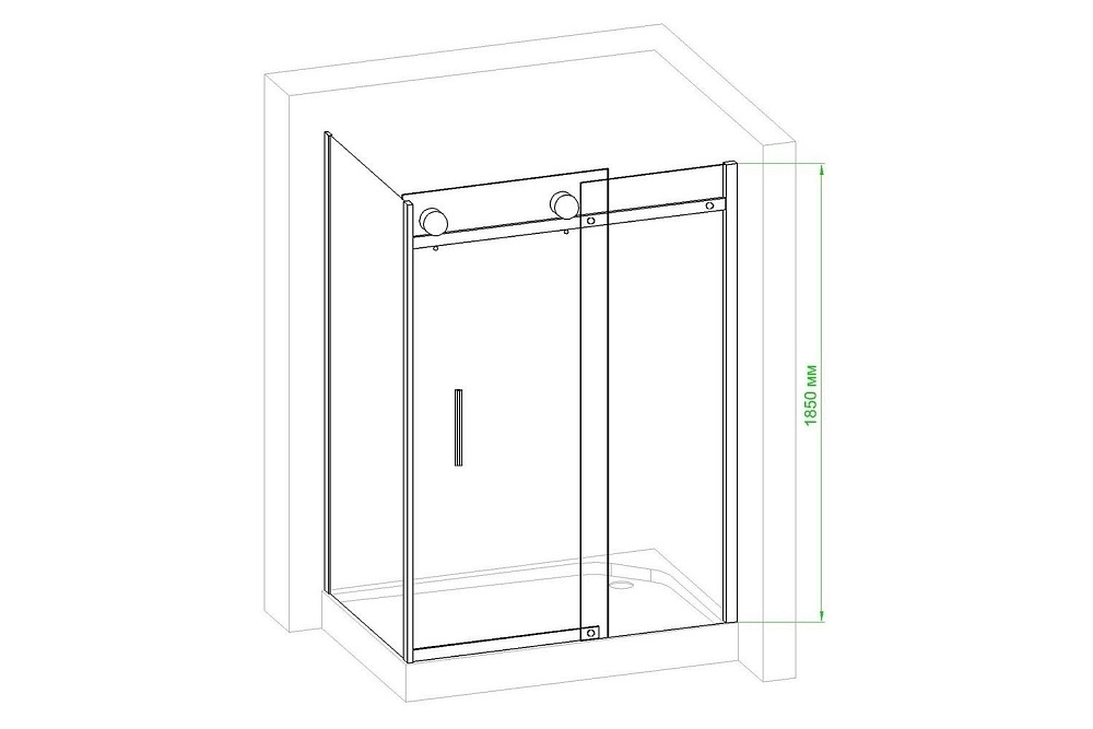 Душевой уголок Royal Bath RB9012B купить в интернет-магазине Sanbest