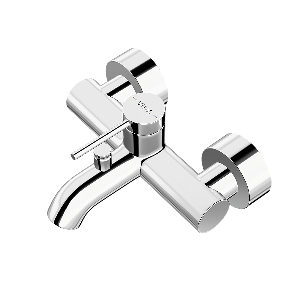 Смеситель для ванны VitrA Minimax Round A43548EXP хром купить в интернет-магазине сантехники Sanbest