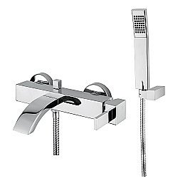 Смеситель для ванны Bugnatese Inside 9202 хром купить в интернет-магазине сантехники Sanbest