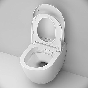 Унитаз подвесной AM.PM Sensation CCC301700SC белый, безободковый, функция биде купить в интернет-магазине Sanbest