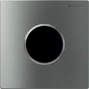 Привод смыва для писсуара Geberit Sigma 10 116.025.SN.1 нержавеющая сталь питание от сети купить в интернет-магазине сантехники Sanbest