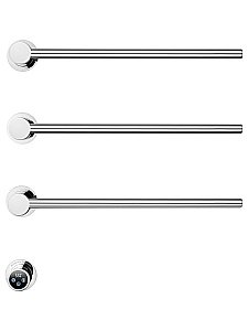 Полотенцесушитель электрический встраиваемый WONZON & WOGHAND HAMBURG, Хром (WW-AL313-CR) купить в интернет-магазине сантехники Sanbest