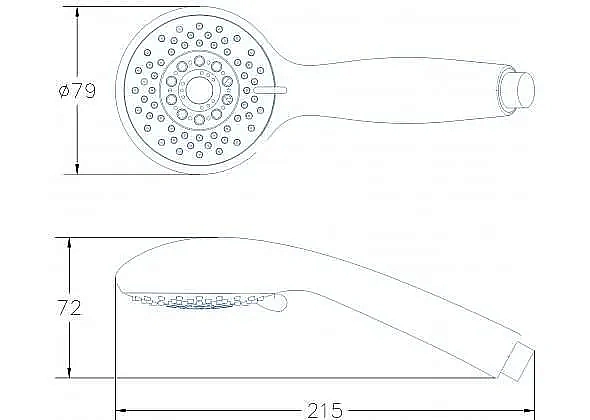 Душевая система Aquanet STATIC 2.09 257165 хром купить в интернет-магазине сантехники Sanbest