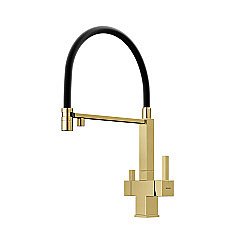 Смеситель для кухни Sancos Moro SC4006BG брашированное золото купить в интернет-магазине сантехники Sanbest
