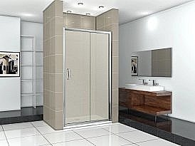 Душевая дверь Good door INFINITY WTW 130 стекло матовое купить в интернет-магазине Sanbest