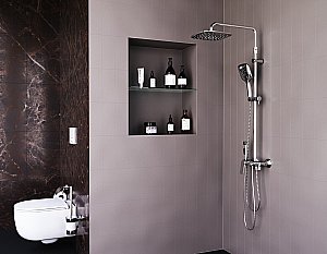 Душевая система Damixa APOLLO DX220920000 хром купить в интернет-магазине сантехники Sanbest