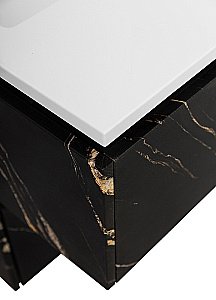 Нижняя тумба Cezares SLIDER-1000-1C-PI-NF-P черный фьюжн для ванной в интернет-магазине сантехники Sanbest