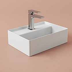 Раковина накладная Artceram Scalino 38 SCL005 01 00 Bianco купить в интернет-магазине Sanbest