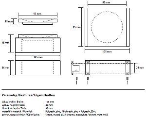 Мыльница Bemeta Gamma 145508312 белая купить в интернет-магазине сантехники Sanbest