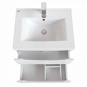 Тумба с раковиной IDDIS Cloud CLO60W0i95K 60 белая для ванной в интернет-магазине Sanbest