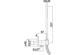 Душевой гарнитур Paffoni PREMIUM ZDUP059CR купить в интернет-магазине сантехники Sanbest