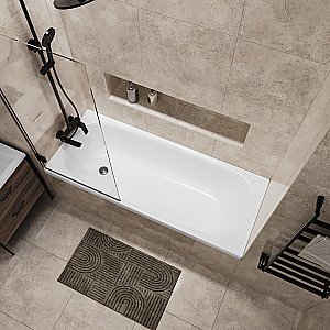 Ванна акриловая Niagara Brava NG-B17070 170х70 белая купить в интернет-магазине Sanbest