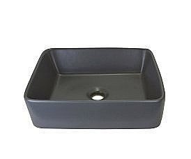 Раковина Bronze De Luxe Scandi 48 1010-GM серая матовая купить в интернет-магазине Sanbest