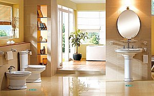 Биде напольное CeramaLux LUX CLASSIC 1410 купить в интернет-магазине Sanbest