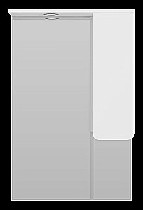 Зеркало со шкафом Misty Чегет 65 П-Чег-02065-01П белый в ванную от интернет-магазине сантехники Sanbest