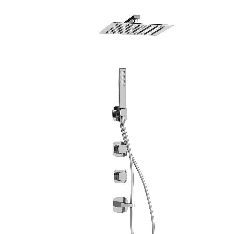 Душевая система WasserKRAFT Naab 8600 SET2849 хром купить в интернет-магазине сантехники Sanbest