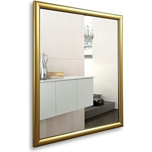 Зеркало Mixline Магнат 547295 44 золото в ванную от интернет-магазине сантехники Sanbest