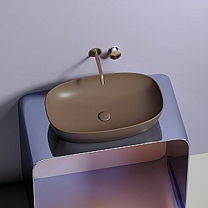 Раковина Ceramica Nova Element 60 CN6049MDB темно-коричневая матовая купить в интернет-магазине Sanbest