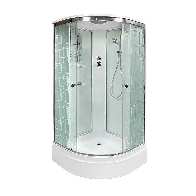 Душевая кабина DTO Серия ЕМ ЕМ2790 стандартная 90x90 купить в интернет-магазине Sanbest