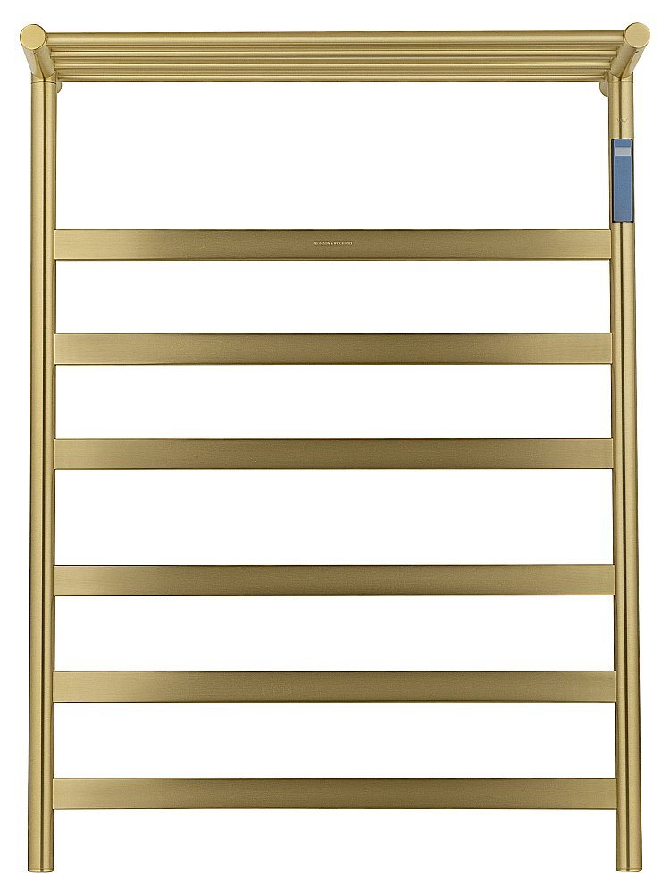 Полотенцесушитель электрический WONZON & WOGHAND ESSEN, Брашированное золото (WW-A403-BG) купить в интернет-магазине сантехники Sanbest